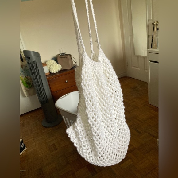 French crochet market bag handmade by me - Picture 5 of 5